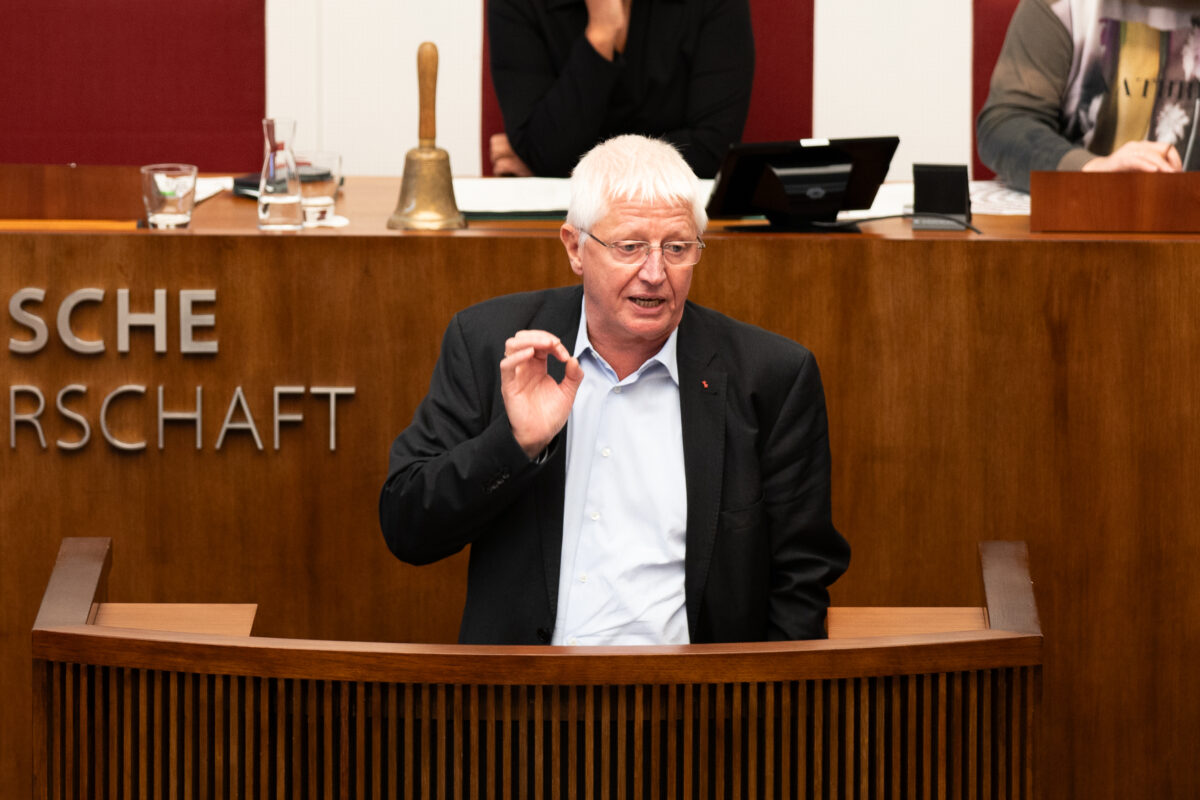 Volker Stahmann in der Debatte